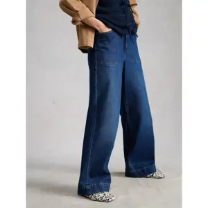 White Stuff Tia Wide Leg Full Length Jean